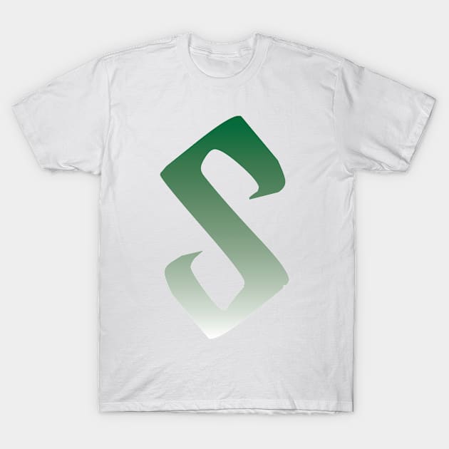 S with a Gradient T-Shirt by imlying